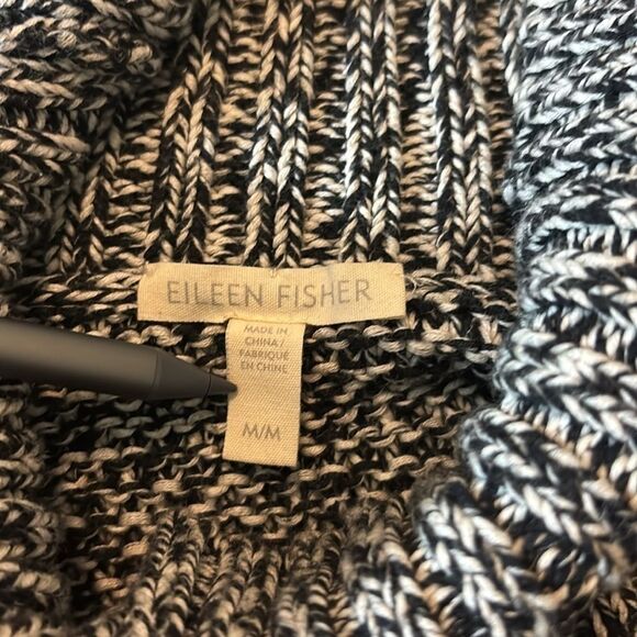 EILEEN FISHER sweater medium cashmere blend - Picture 3 of 5